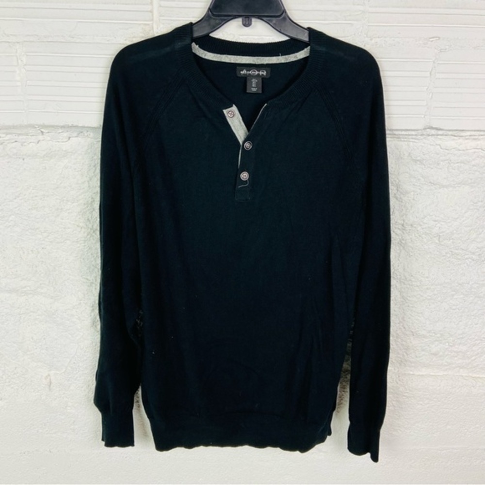Art of rhetoric Men's Black cotton Sweater size large